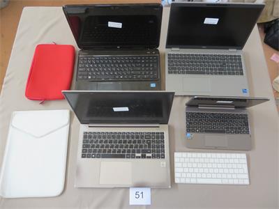 4/2026/51 - 04 Notebook usati sprovvisti di cavi ed accessori