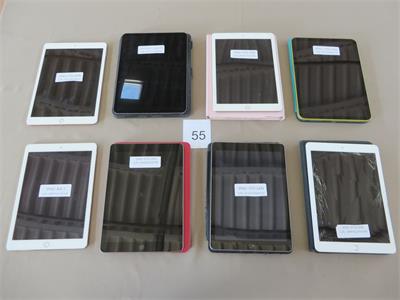4/2026/55 - 08 Apple Ipad vari modelli usati sprovvisti di cavi ed accessori