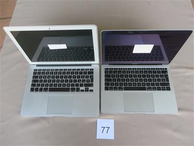 4/2026/77- 02 Apple MacBook usati sprovvisti di cavi ed accessori