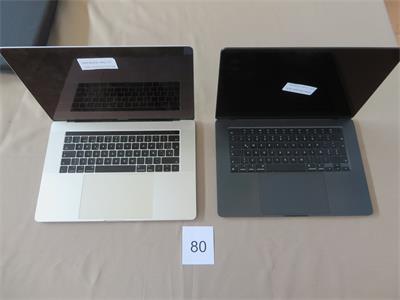 4/2026/80 - 02 Apple MacBook usati sprovvisti di cavi ed accessori