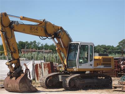 26/25-1- escavatore cingolato Liebherr 914 Litronic sprovvisto di documenti