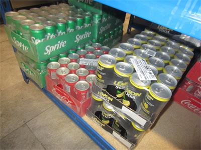 08/2026/1 -  - 384 bottiglie vino, 230 lattine, generi alimentari vari