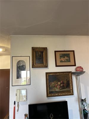 11/25-2- lotto di quadri e stampe, varie tecniche, soggetti ed autori